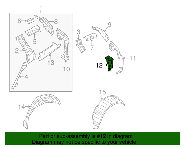Lower Pillar Lower Support 7P6-809-359