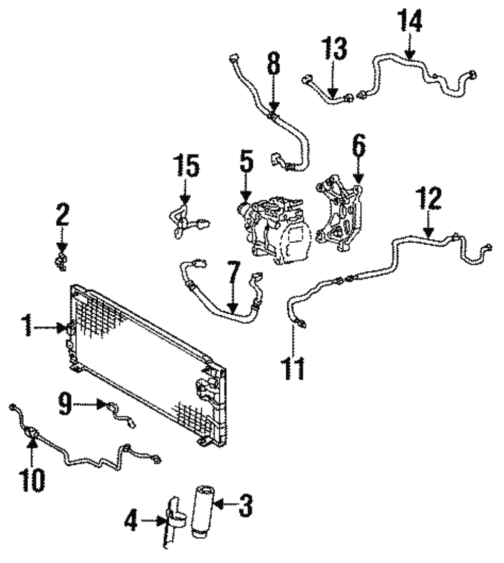 Suction Hose - Toyota (88704-16180)
