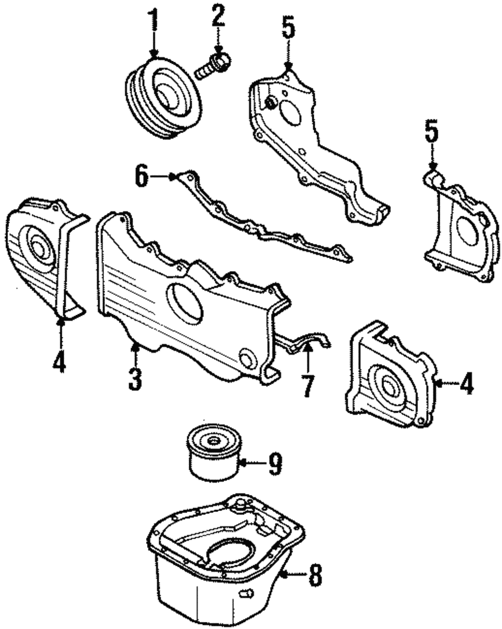 13581AA051 Genuine Subaru SEALING-BELT CVR FR 13581-AA051