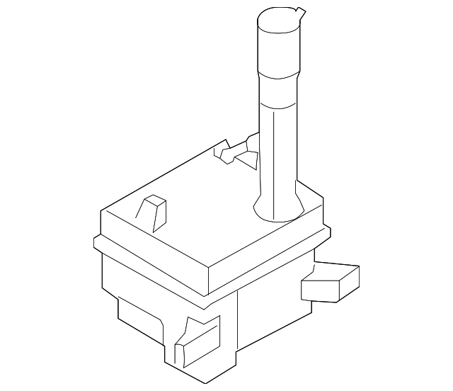 thumbnail image 2 of Genuine Hyundai Windshield Washer Reservoir – 2006–2010 Sonata – 986203K100 / CNR590 2 of 4