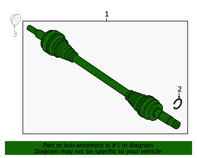 20202023 Ford OEM Cv Axle Shaft L1MZ4K138A Ford Parts Center
