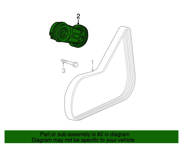 Tensor De Correia ACDelco GM Original - 24430296
