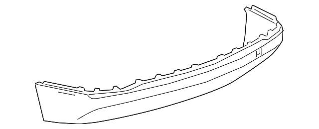 2022 Chevrolet Equinox Rear Bumper Lower Fascia 84861057