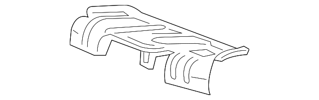 Front Seat Cushion Front Extension Frame - GM (84085979)