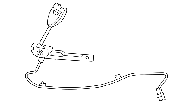 Driver Seat Belt Tensioner - GM (19352495)