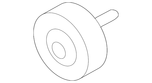 Motorcraft™ Accessory Drive Belt Idler Pulley - Ford (YS-301)