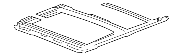 Frame Assembly-Sun Roof - GM (25810291)