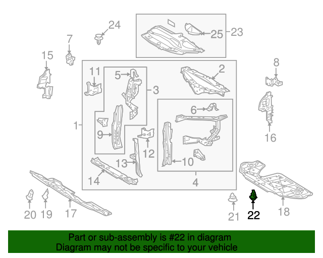 514540E010 Engine Cover Clip 20042015 Lexus MyLexusParts