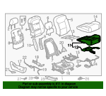 2014-2020 GM Front Seat Cushion Pad 22943727 GM | GMPartsDirect.com