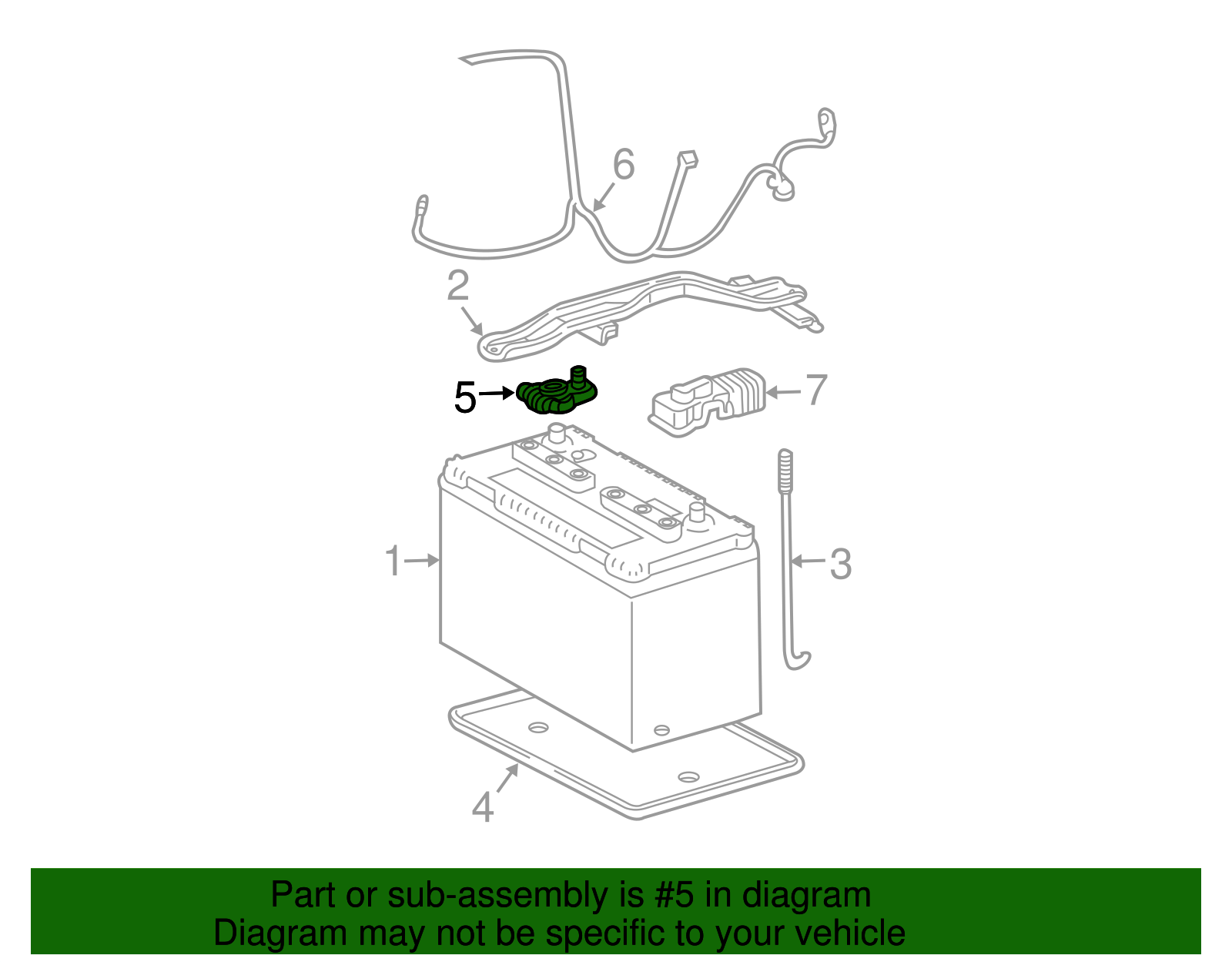 Battery Cable Terminal End - Scion (90982-05054)