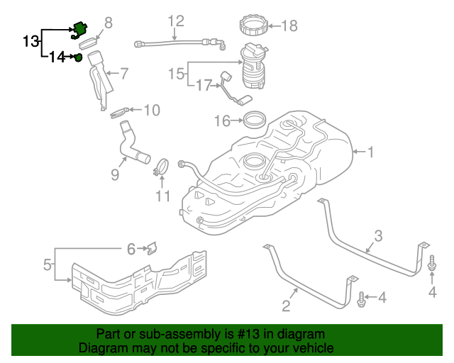 20152021 Nissan NV200 Cap Assembly Filler 172513LM0B Nissan Parts Store