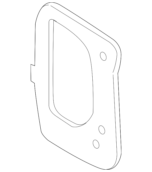 Passenger Side Tail Lamp Seal - GM (96963034)