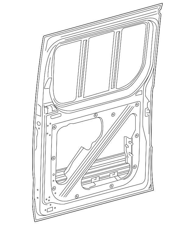 2019-2023 Mercedes-Benz Door Shell 9107308000 | MB OEM Parts