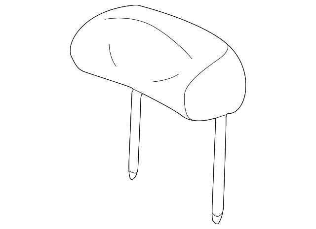 Headrest - Ford (YF4Z-54611A08-AAB)