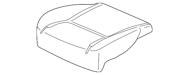 Seat Cushion Pad - Ford (YF1Z-54632A22-AC)