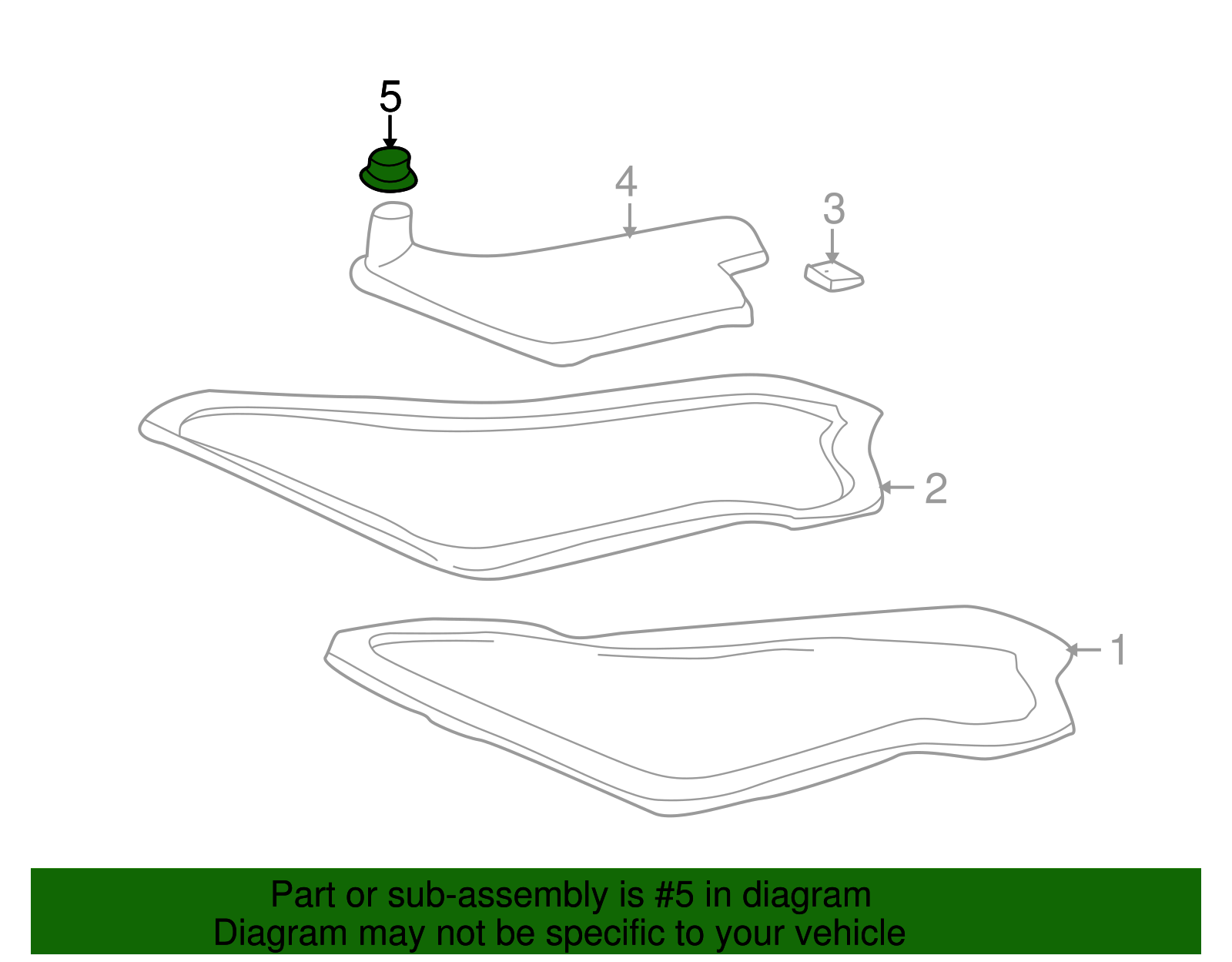 Automatic Transmission Fluid Filter Seal - GM (08656613)