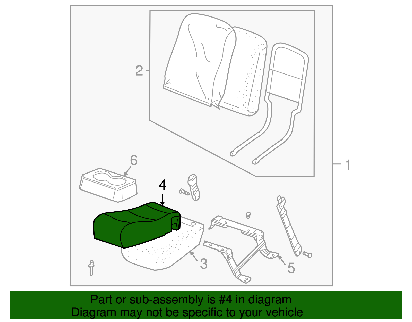 Seat Cover - GM (88938366)