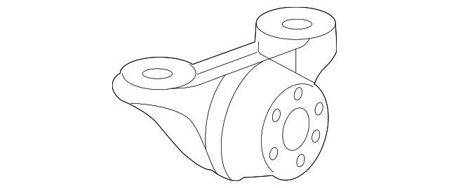 Rear Exhaust Muffler Insulator 85530689 | OEM Parts Online