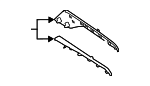 K1236447XA02 - Body: Trim Pad for Mazda: CX-5 Image