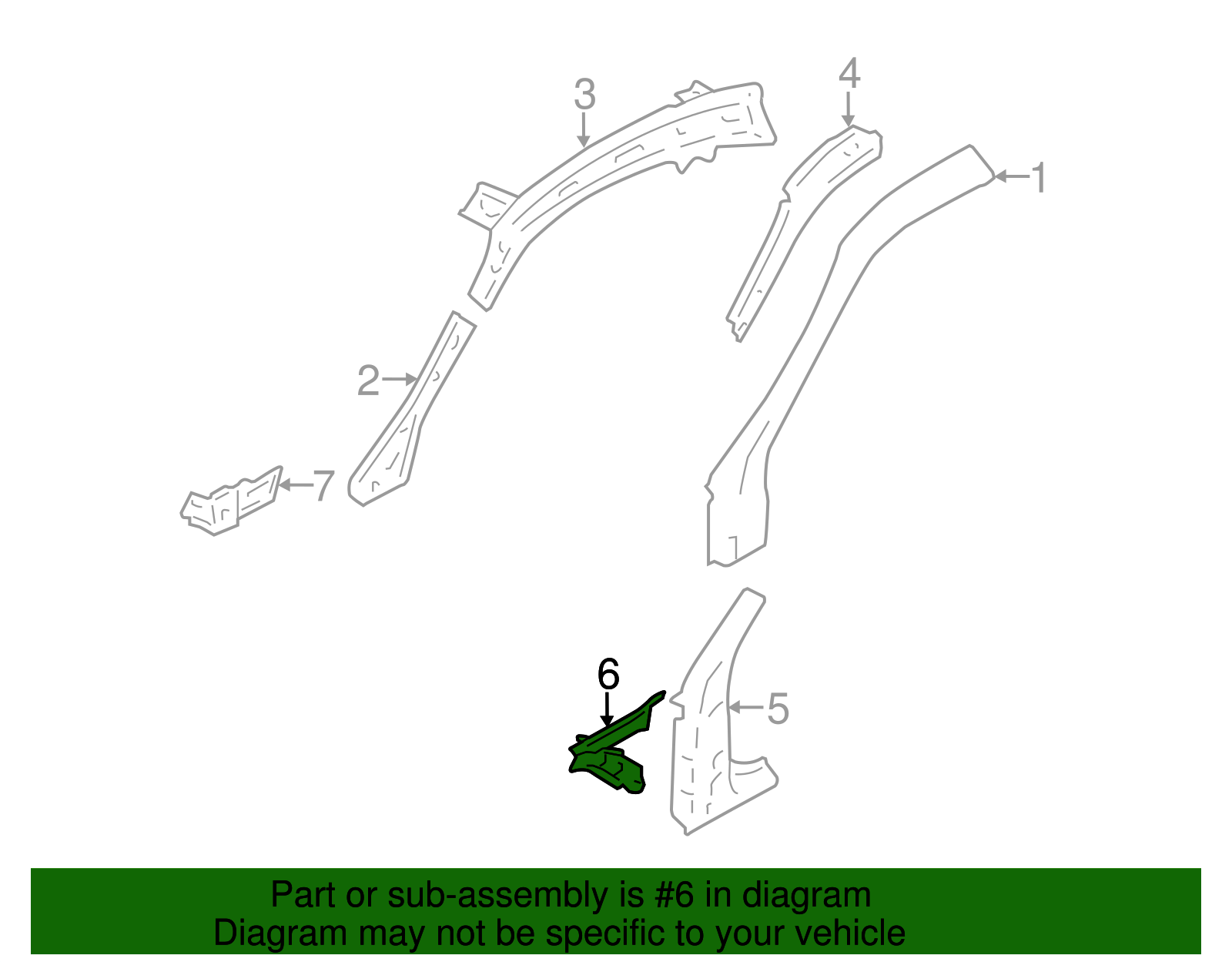 Upper Pillar Reinforced - Scion (SU003-01255)