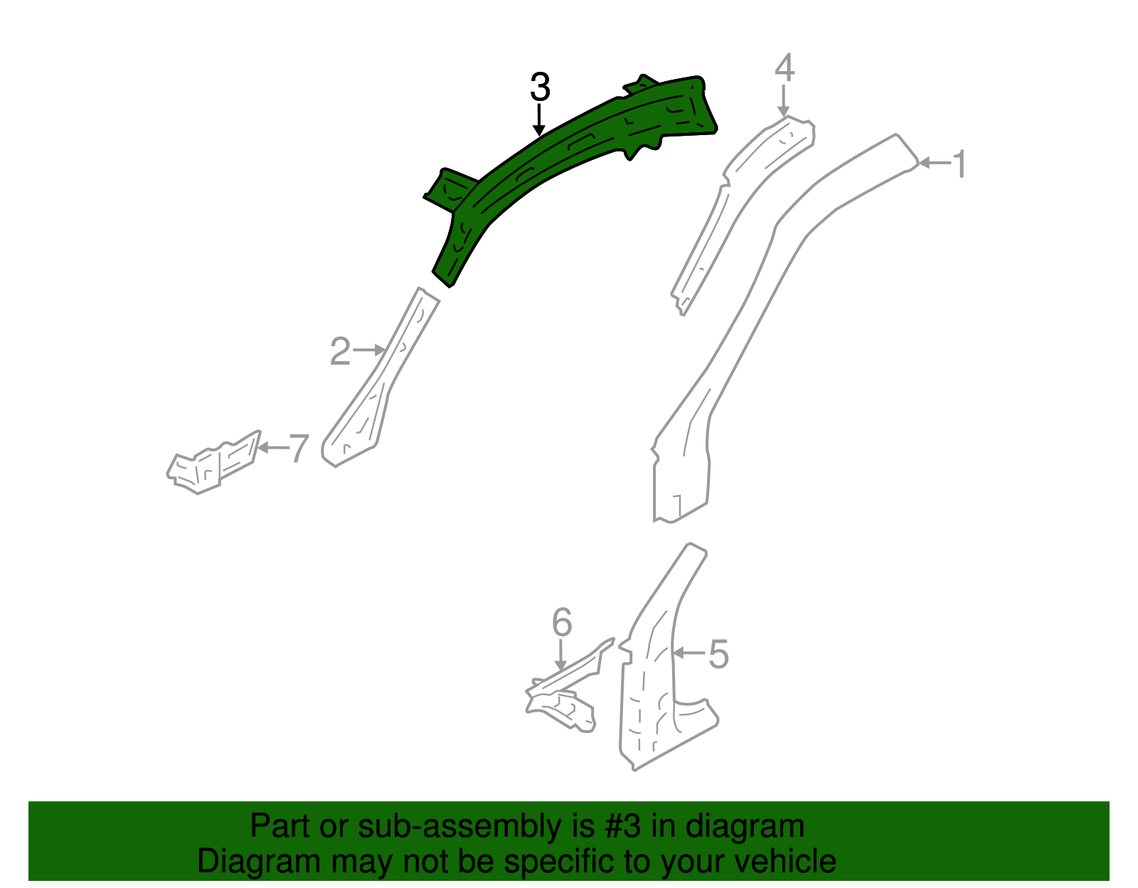 Roof Reinforced - Scion (SU003-06112)