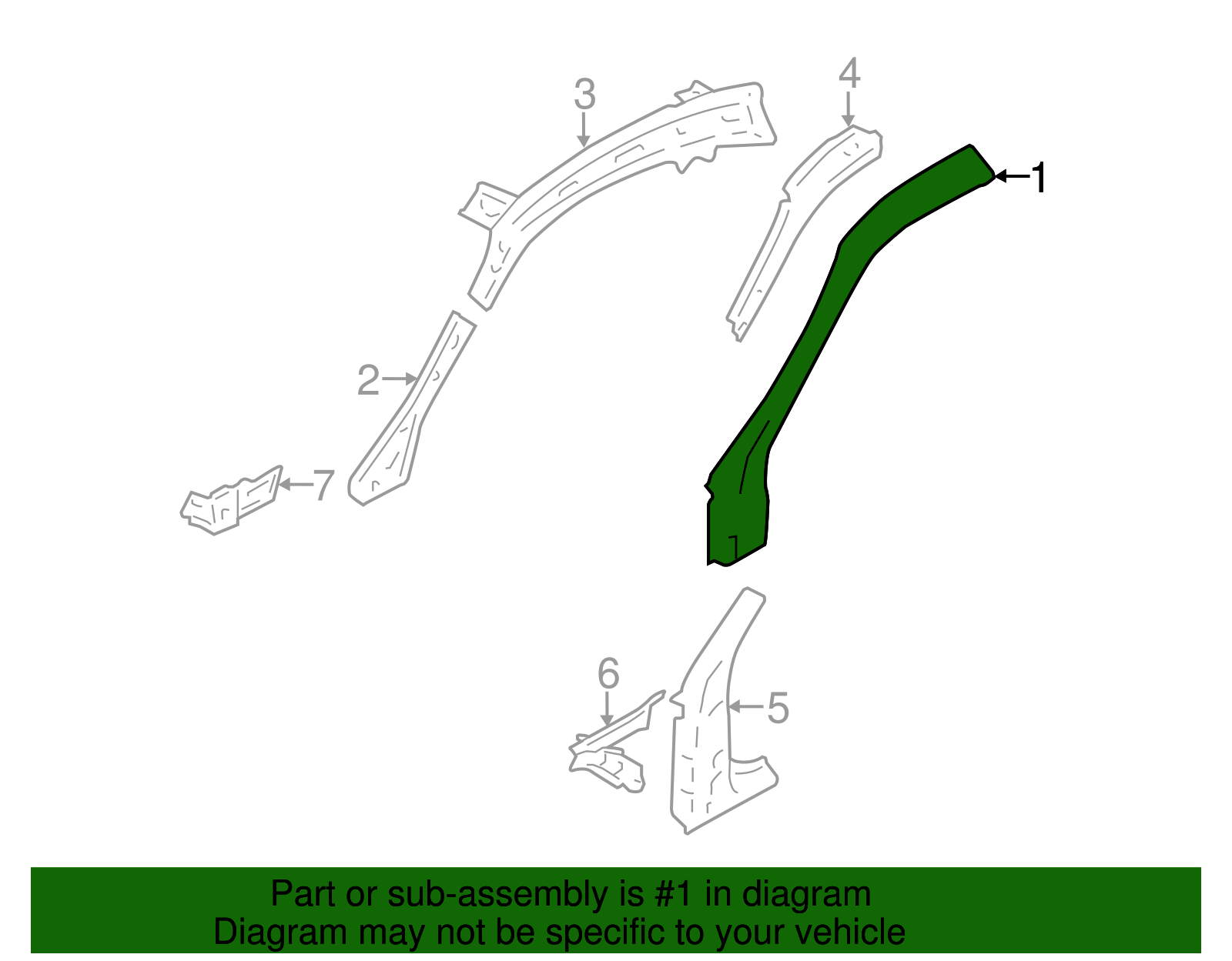 Hinge Pillar - Scion (SU003-01245)