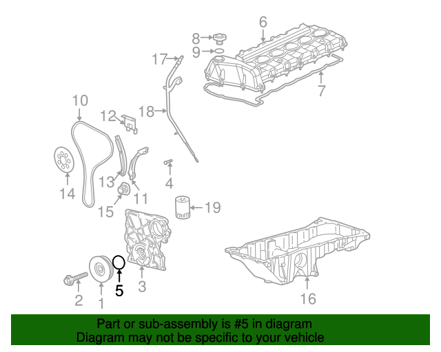Front Cover Seal GM (12574668)