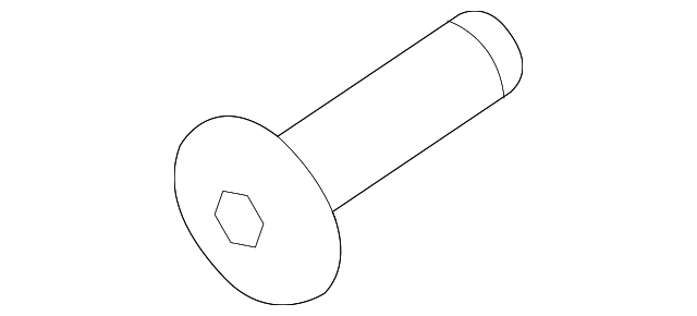 Outside Rear View Mirror Actuator Bolt - GM (95130423)