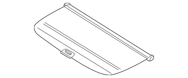 2000 2004 Subaru Tonneau Cover 65550ae01bdg Subaru Parts Store