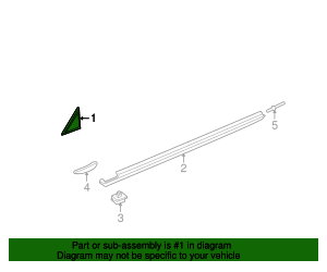2009-2014 Volkswagen Routan Applique WHT-009-125 | VW Direct Auto Parts