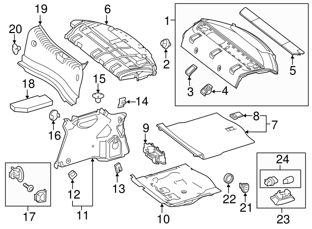 117-680-21-01-9E83 - Spare Cover 2014-2019 Mercedes-Benz 