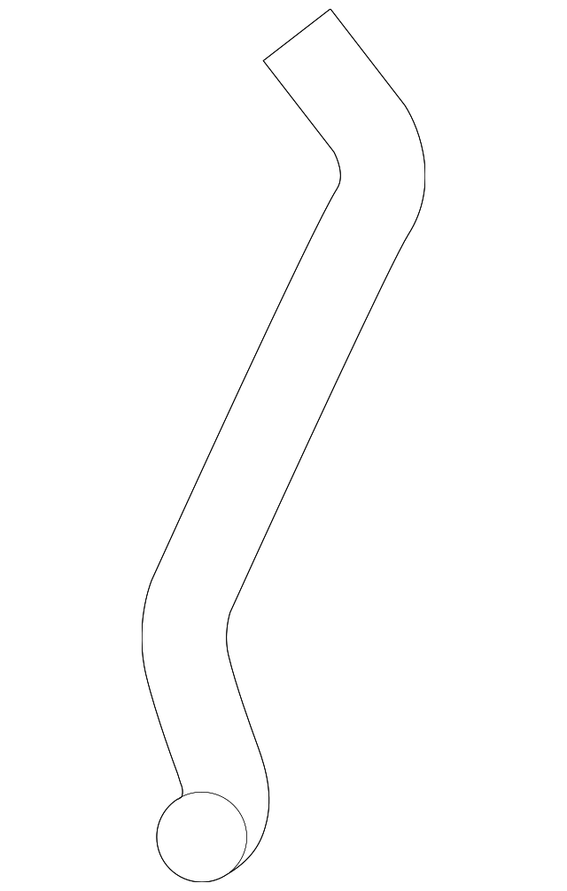 Upper Hose 20172023 Ford (HL3Z8260A) Wholesale Ford Parts Fast