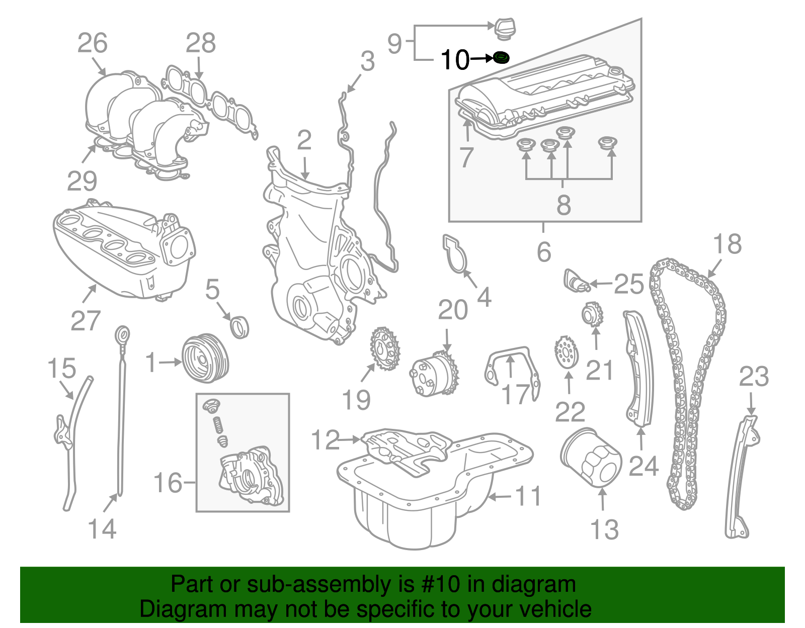 Gasket - GM (94840012)