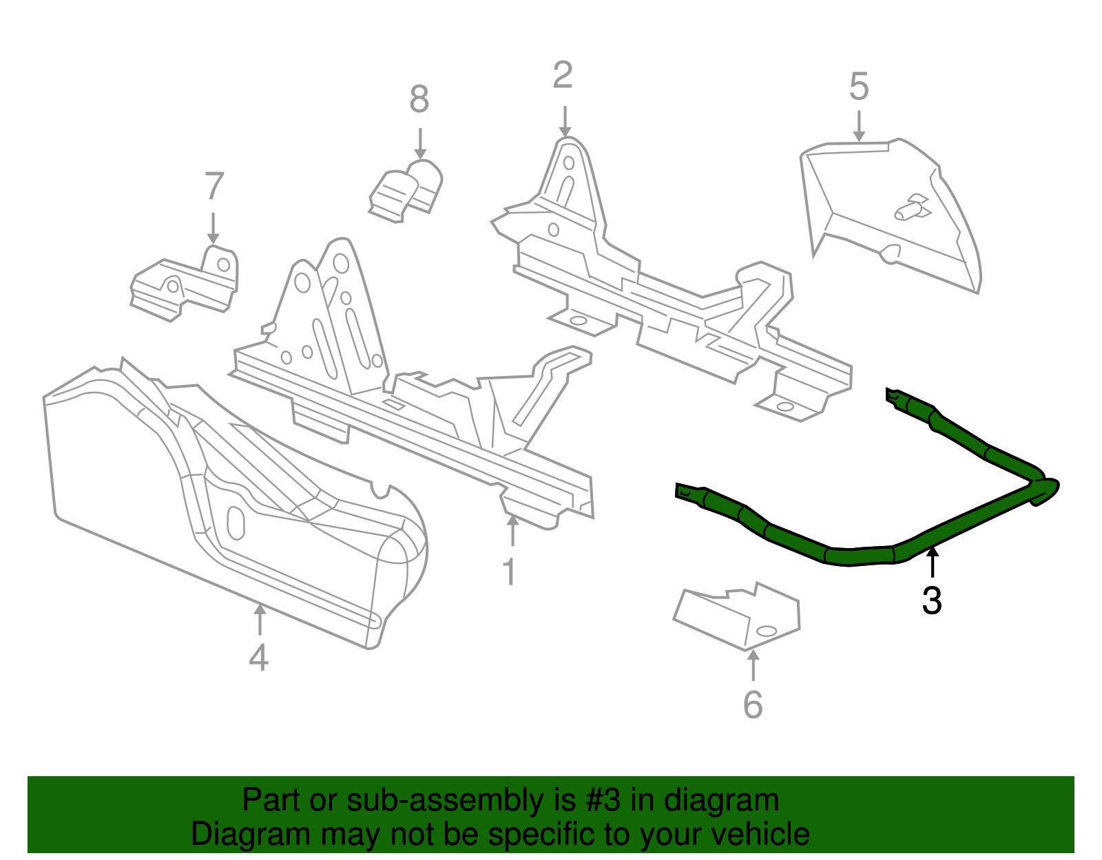 Adjust Bar - GM (88940937)