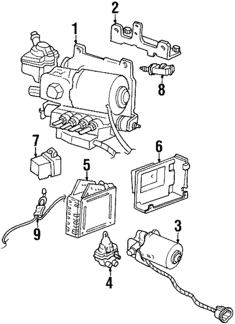 Pressure Modulator Valve - GM (25653459)