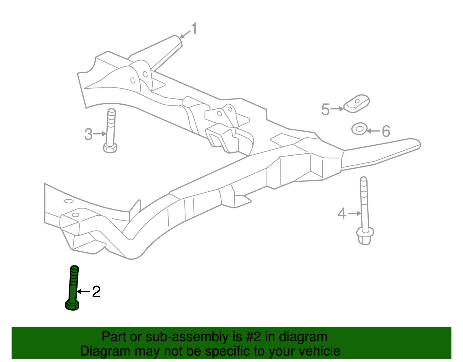 Multi-Purpose Bolt - GM (11610887)