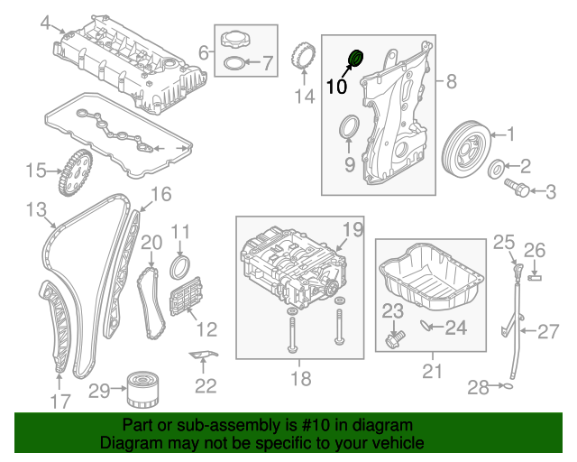 2147225000 Engine Timing Cover Gasket 20062013 Kia Kia.Parts Store