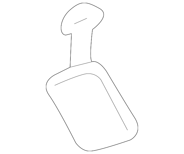 Genuine GM Recline Handle Cap 23219493