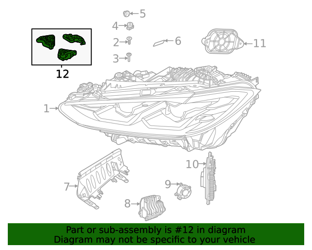 63-11-9-851-054 - Repair Kit - 2021-2024 BMW | Buy BMW Parts Now 