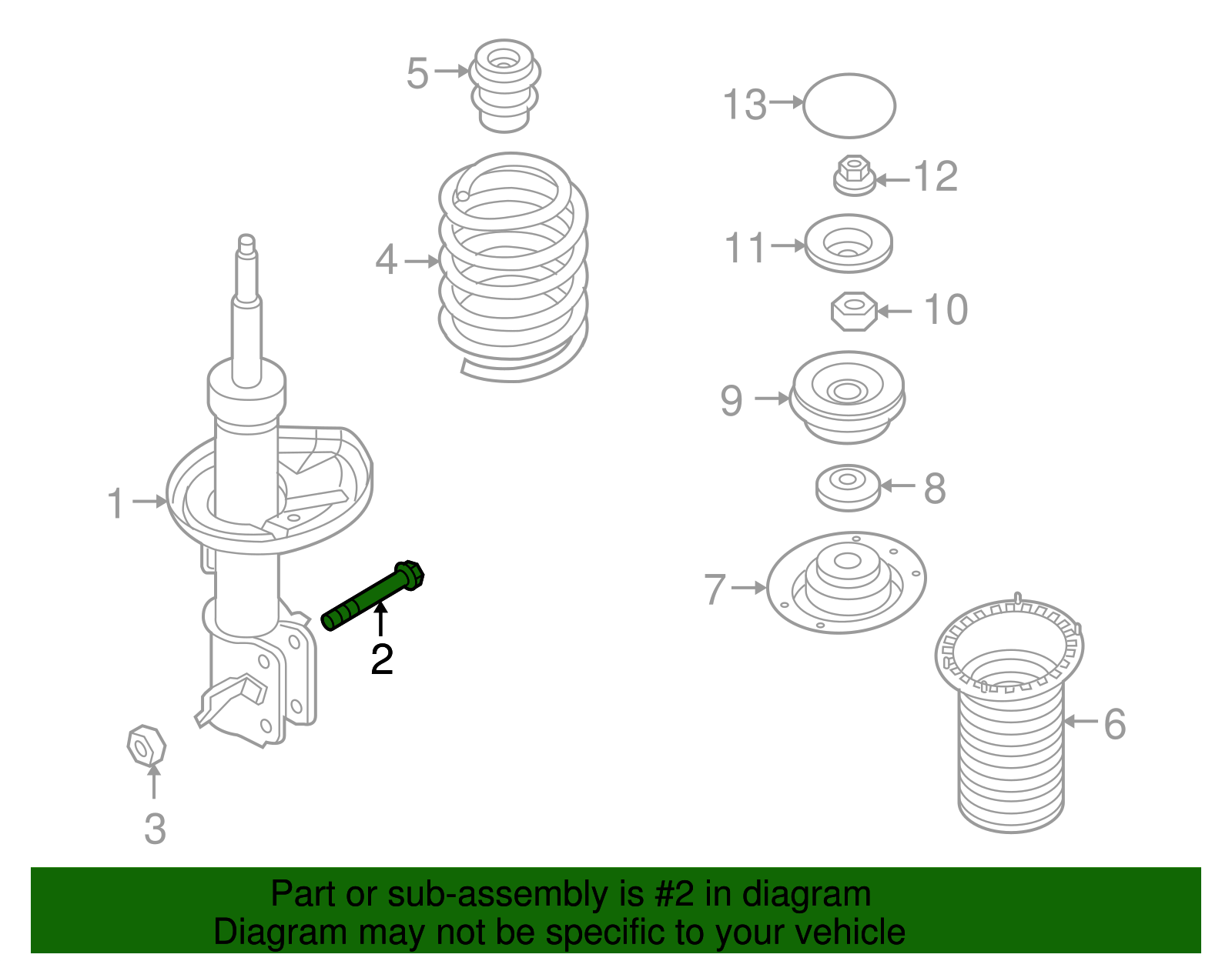 Multi-Purpose Bolt - GM (94500712)