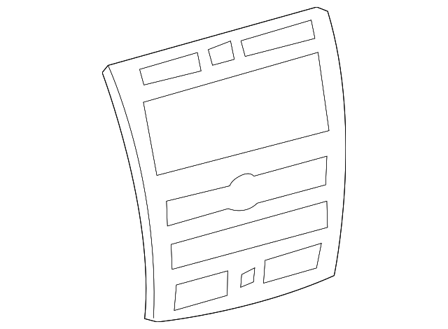 Trim Plate 3D0-035-122-A-1SG