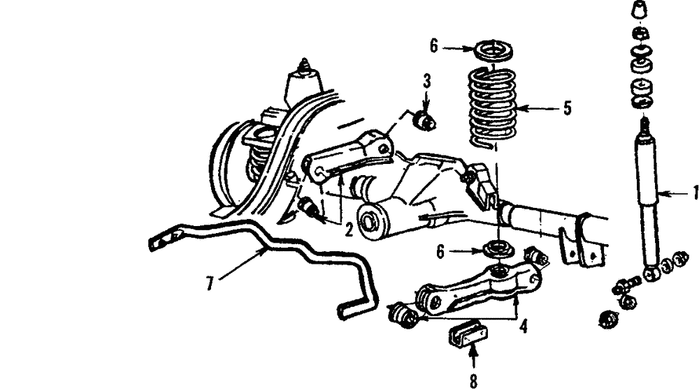 Stabilizer Bar - Ford (E8SZ-5A772-C)