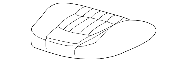 Cover Assembly, P/Seat Cushion                   *Pewter - GM (88893069)