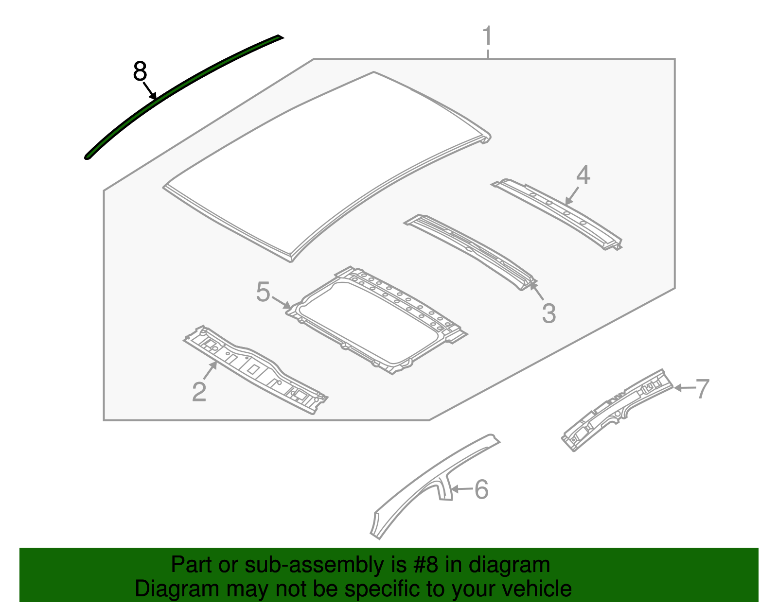Molding - GM (96543006)