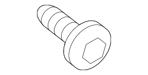 2009-2024 Volkswagen Lock Screw WHT-005-504 | VW Parts Center