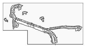 2021-2024 Chevrolet Trailblazer Front End Upper Tie Bar 60007388 | OEM ...