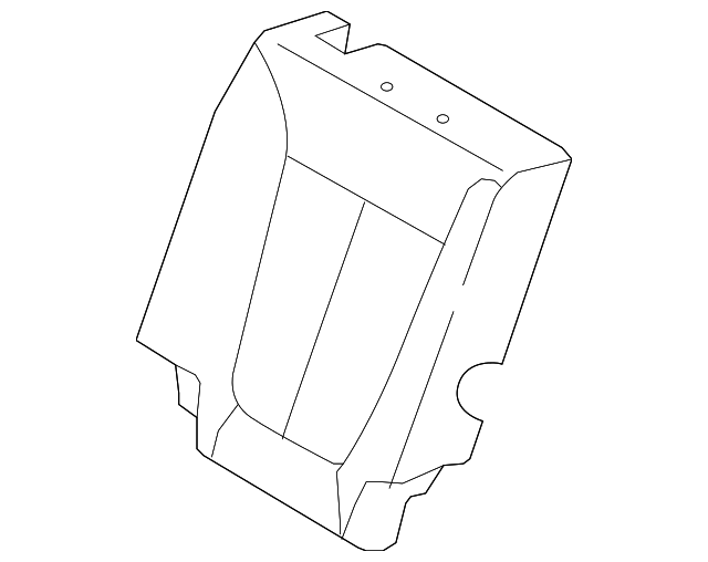 Genuine Hyundai 89700-0W610-WSM Seat Headrest Assembly Rear Genuine Hyundai 89700-0W610-WSM Seat Headrest Assembly Rear