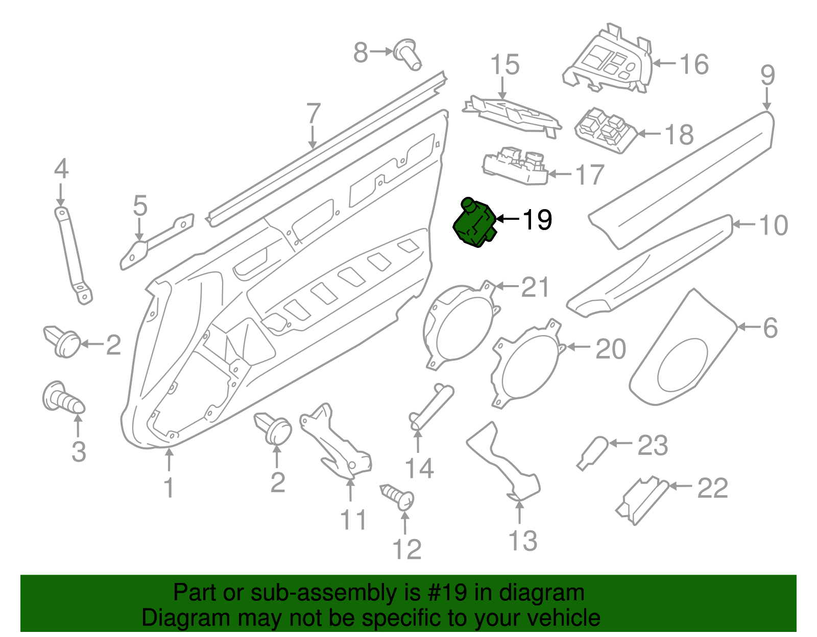 Mirror Switch - Scion (SU003-02452)
