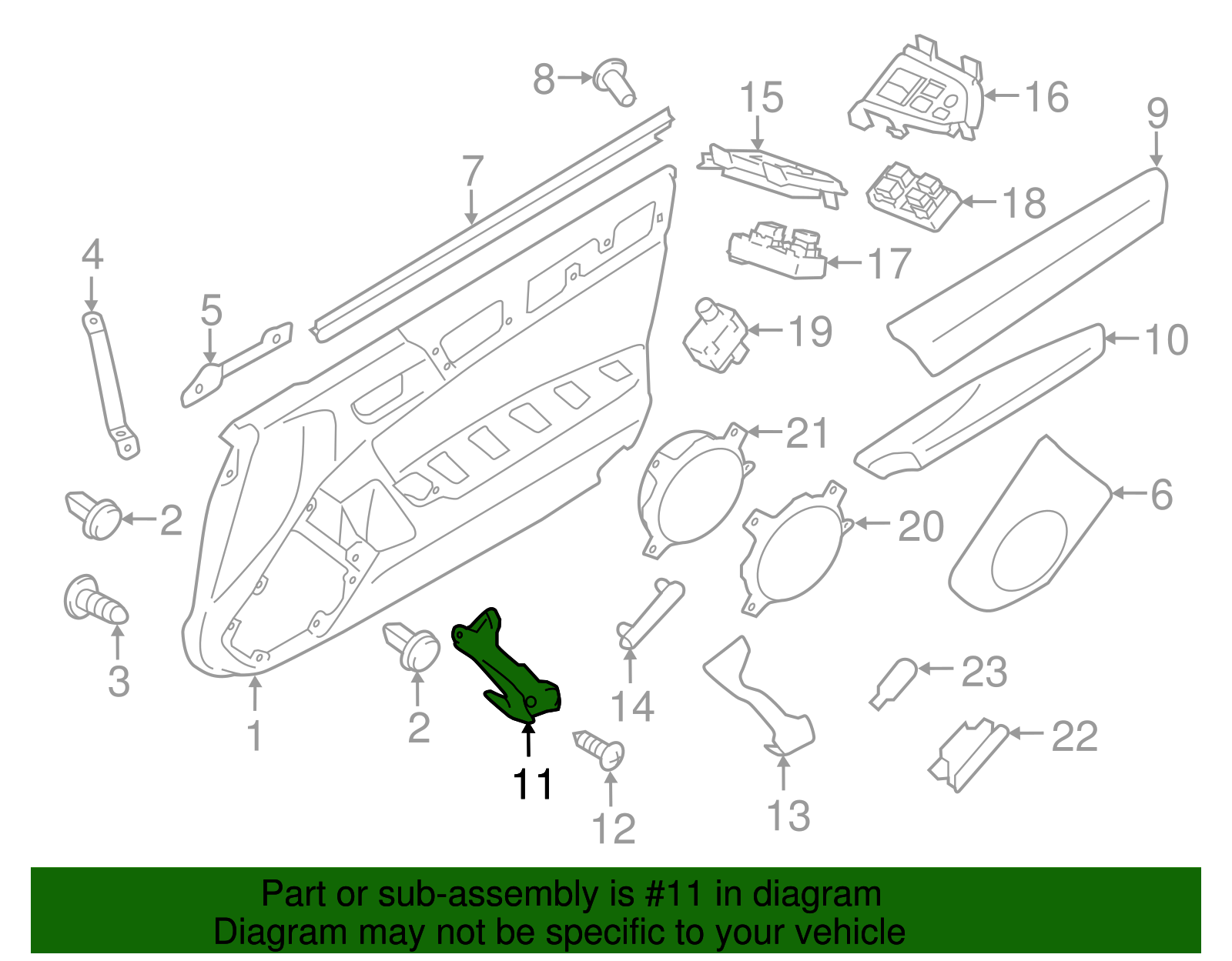 Grip Handle - Scion (SU003-04425)