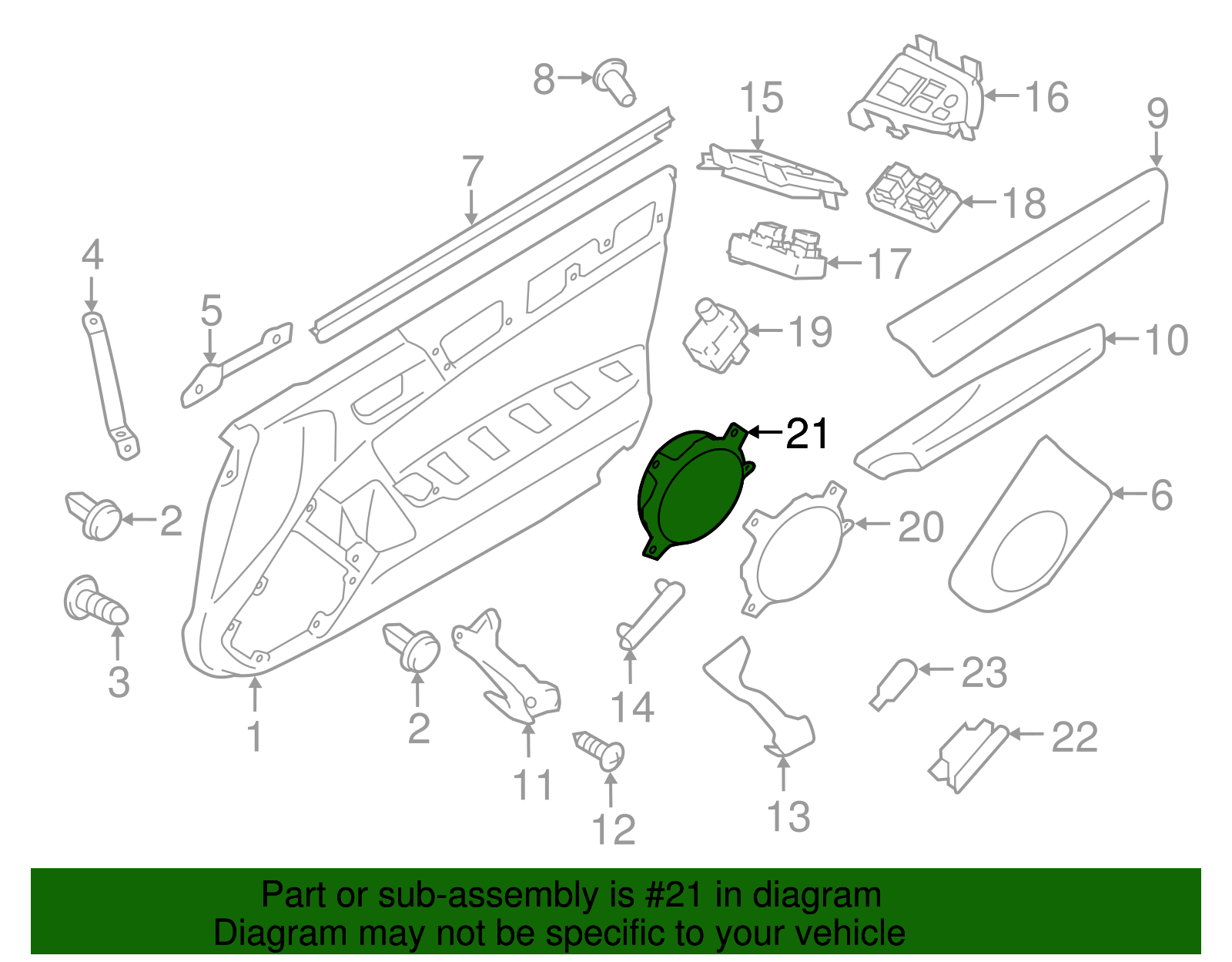 Speaker Housing - Scion (SU003-05734)